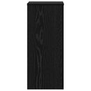 Planteholder 2 pcs Sort eg 30 x 30 x 70 cm Konstrueret træ