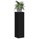 Planteholder 2 pcs Sort eg 17 x 17 x 60 cm Konstrueret træ