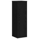 Planteholder 2 pcs Sort eg 25 x 25 x 80 cm Konstrueret træ