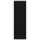 Planteholder Sort eg 33 x 33 x 100 cm Konstrueret træ