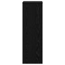 Planteholder Sort eg 33 x 33 x 100 cm Konstrueret træ