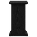 Planteholder Sort eg 33 x 33 x 60 cm Konstrueret træ