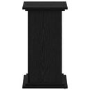 Planteholder Sort eg 33 x 33 x 60 cm Konstrueret træ