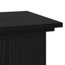 Planteholder Sort eg 33 x 33 x 80 cm Konstrueret træ