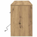 TV Enheder Brun 139,5 x 34 x 50 cm Konstrueret træ