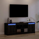 TV Enheder Sort 139,5 x 34 x 50 cm Konstrueret træ