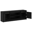 TV Enheder Sort 139,5 x 34 x 50 cm Konstrueret træ