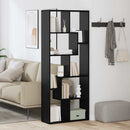 Bogskab Sort eg 67 x 25 x 162 cm Konstrueret træ