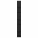 Bogskab Sort eg 70 x 24 x 193,5 cm Konstrueret træ