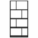 Bogskab Sort eg 60 x 20 x 102,5 cm Konstrueret træ
