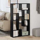 Bogskab Sort eg 72 x 20 x 102,5 cm Konstrueret træ