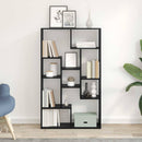 Bogskab Sort eg 72 x 20 x 102,5 cm Konstrueret træ
