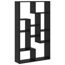 Bogskab Sort eg 72 x 20 x 102,5 cm Konstrueret træ