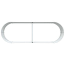 Hævet bed Grøn 240 x 80 x 44 cm Stål