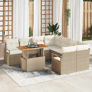 Have Spisebordssæt med pude 9 pcs Beige og creme
