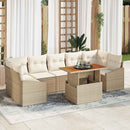 Have Spisebordssæt med pude 8 pcs Beige og creme