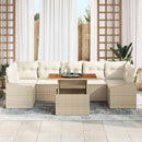 Have Spisebordssæt med pude 8 pcs Beige og creme