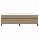Sengestel med madras Cappuccino 180 x 200 cm Stof