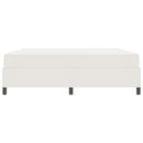 Sengestel med madras Creme 180 x 200 cm Stof