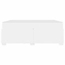 Sengestel med madras Hvid 180 x 200 cm Stof