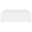 Sengestel med madras Hvid 180 x 200 cm Stof