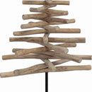 Juletræ Brun 120 cm Massivt teaktræ