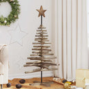 Juletræ Brun 120 cm Massivt teaktræ