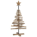 Juletræ Brun 120 cm Massivt teaktræ