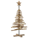 Juletræ Brun 120 cm Massivt teaktræ