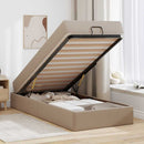 Sengeramme med madras Andet 2 stk. Gyldenbrun PVC