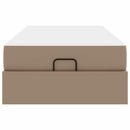 Sengeramme med madras Andet 2 stk. Gyldenbrun PVC