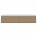 Sengeramme med madras Andet 2 stk. Gyldenbrun PVC