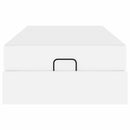 Sengeramme med madras Andet 2 pcs Hvid PVC