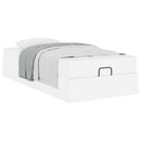 Sengeramme med madras Andet 2 pcs Hvid PVC