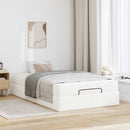 Sengeramme med madras Andet 2 stk. Hvid PVC
