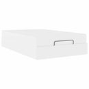 Sengeramme med madras Andet 2 stk. Hvid PVC