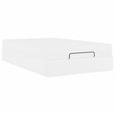 Sengeramme med madras Andet 2 stk. Hvid PVC