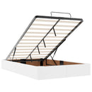 Sengeramme med madras Andet 2 stk. Hvid PVC