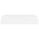 Sengeramme med madras Andet 2 stk. Hvid PVC