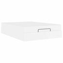 Sengeramme med madras Andet 2 pcs Hvid PVC