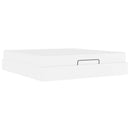 Sengeramme med madras Andet 2 pcs Hvid PVC