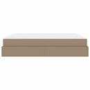 Sengeramme med madras Andet 2 stk. Gyldenbrun PVC