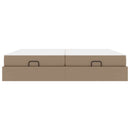 Sengeramme med madras Andet 2 stk. Gyldenbrun PVC