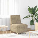 Modulsofa enhed uden arme 2 pcs Lysegrå 55 x 74 x 82 cm