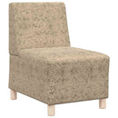 Modulsofa enhed uden arme 2 pcs Lysegrå 55 x 74 x 82 cm