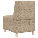 Modulsofa enhed uden arme 2 pcs Lysegrå 55 x 74 x 82 cm
