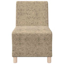 Modulsofa enhed uden arme 2 pcs Lysegrå 55 x 74 x 82 cm