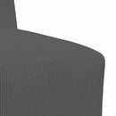 Modulsofa enhed uden arme 3 pcs Mørkegrå 55 x 74 x 82 cm
