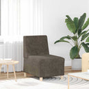 Modulsofa enhed uden arme 3 pcs Mørkegrå 55 x 74 x 82 cm