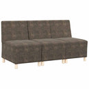 Modulsofa enhed uden arme 3 pcs Mørkegrå 55 x 74 x 82 cm